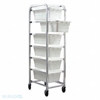 QUANTUM STORAGE SYSTEMS Tub Rack 180 lb Capacity 6 Shelves, 8TWP7