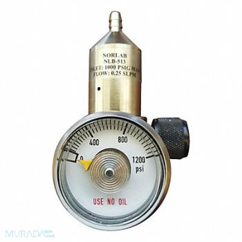 GRAINGER APPROVED Gas Regulator 0.25Lpm, 8VZT3