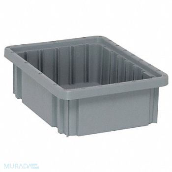 QUANTUM STORAGE SYSTEMS Divider Box Gray Polypropylene 12, 8XCH2