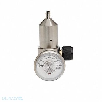 GRAINGER APPROVED Gas Regulator 0.5Lpm, 8YKN2