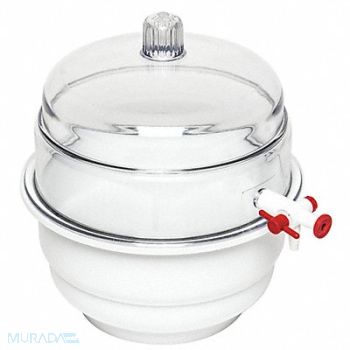 SP SCIENCEWARE Vacuum Dessicator 8-1/4 x5-1/2 Clear, 8ZCA7