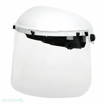 MCR SAFETY Ratchet Faceshield Assembly Clear, 8ZEN3