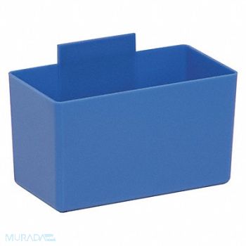 QUANTUM STORAGE SYSTEMS Bin Cups Blue Plastic 3 in, 8ZLA0