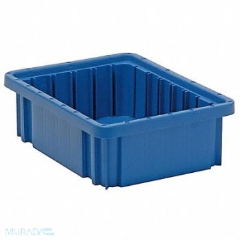 QUANTUM STORAGE SYSTEMS Divider Box Blue Polypropylene 12, 9AM14
