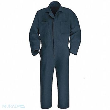 VF WORKWEAR Coverall Chest 52In. Navy, 9DV07