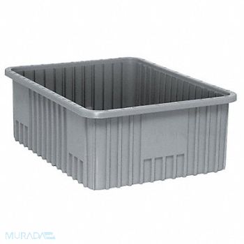 QUANTUM STORAGE SYSTEMS Divider Box Gray Polypropylene 12, 9G853