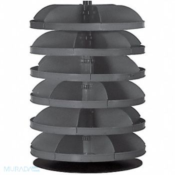 DURHAM MFG Rvlvng Strg Bn 12x5 3/4x14 1/2in Flat, 9GH68