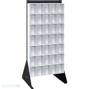 QUANTUM STORAGE SYSTEMS Bin Storage Rack Powder Coated 52 in, 9JAT4