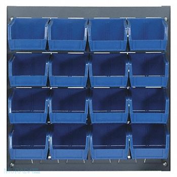 QUANTUM STORAGE SYSTEMS Louvrd Bnch Rk 1/4x20x18in LdCap 175lb, 9MUW3