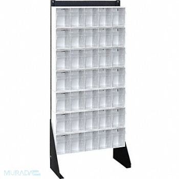 QUANTUM STORAGE SYSTEMS Bin Storage Rack Powder Coated 52 in, 9NWD9