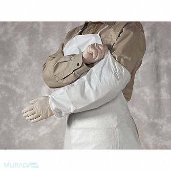 GRAINGER APPROVED Disposable Sleeves Micrprs Fabric PK100, 9PA25