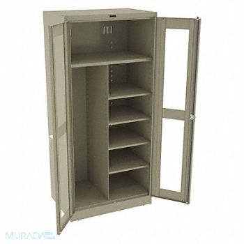 TENNSCO Combo Wardrobe Cabinet 78 H 36 W Sand, 9T083