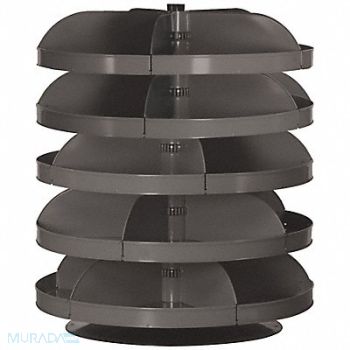 DURHAM MFG Rvlvng Strg Bn 15inx7inx21in Flat, 9T541