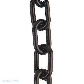 MR. CHAIN E1223 Plastic Chain 3 In x 100 ft Black, 9TDP6