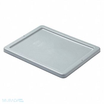 RUBBERMAID COMMERCIAL PRODUCTS Lid Gray HDPE 19.63 in, 9U035