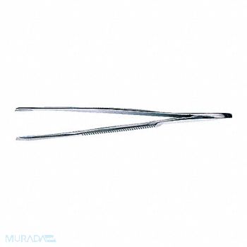 GRAINGER APPROVED Splinter Tweezer Stainless Steel, 9U727