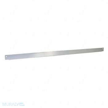 PRO-LINE Bin Rail 72 W x 1/1/2002 D x 30 H Gray, 9VZZ7