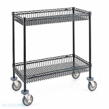 METRO CART 2 BASKET BLACK 39 HX18 WX48, 9X006
