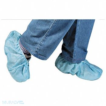 CELLUCAP Boot Covers XL Blue PK100, 9YR59