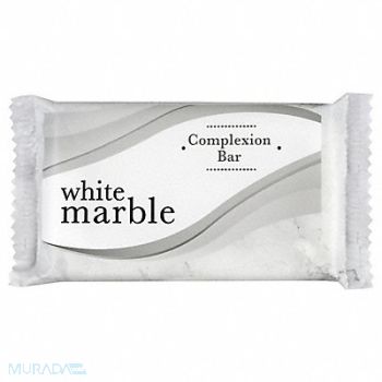 WHITE MARBLE BASICS Body Soap Bar #1/2 Fresh PK500, 40L137