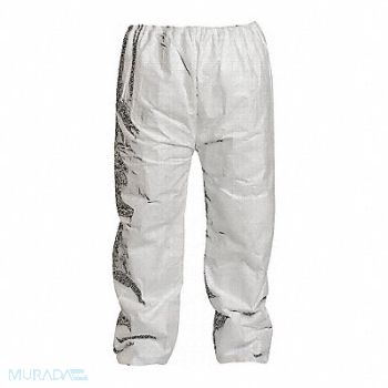 DUPONT D2203 Disposable Pants White 3XL PK12, 5HH47