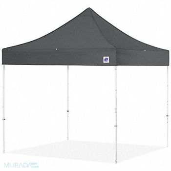 E-Z UP Portable Shelter Gray 8 ft W 8 ft L, 800HZ2