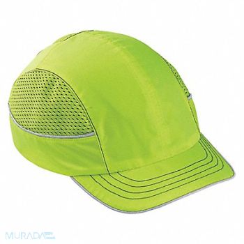 SKULLERZ BY ERGODYNE H9899 Bump Cap Baseball Hi-Vis Green, 35YZ39