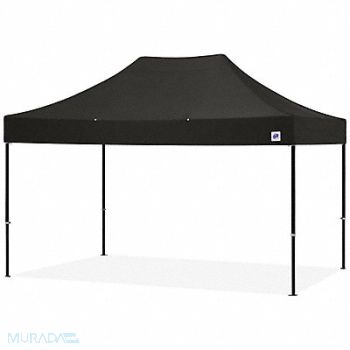 E-Z UP Shelter Black 10 ft W 15 ft L, 800J07