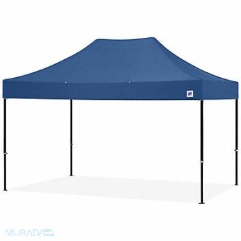 E-Z UP Shelter Blue 10 ft W 15 ft L, 800J09