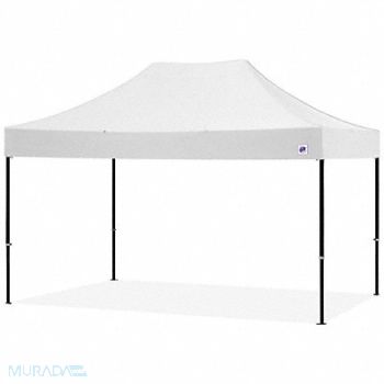 E-Z UP Shelter White 10 ft W 15 ft L, 800J12