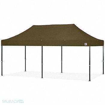 E-Z UP Shelter Green 10 ft W 20 ft L, 800J13