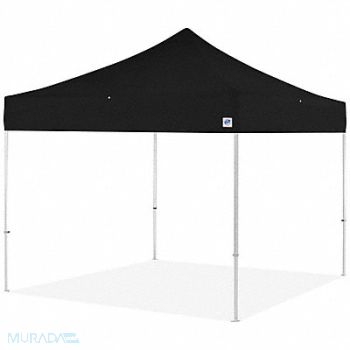 E-Z UP Shelter Tent Black 13 ft W 13 ft L, 800J14