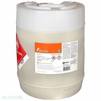 ULTRATECH Gentoo Part A Clear Pail 4.5 gal, 793UK6