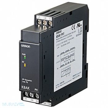 OMRON Monitoring Relays 9 Pins 200-480V AC, 804RW0