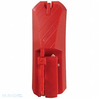 ACCUFORM Wall Switch Lockout Red 5/16 dia., 771Y65