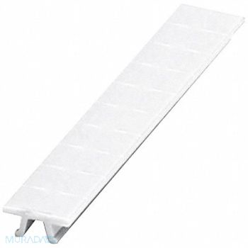 SQUARE D Clip In Marking Strip Nylon 10 Yellow, 796A65