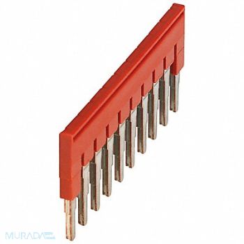 SQUARE D Plug-In Bridge Copper Plastic Red, 796A68