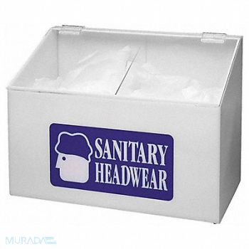 BRADY Hairnet Dispenser Arcylic White, 3MTZ3