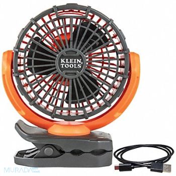 KLEIN TOOLS Rechargeable Personal Jobsite Fan, 807KG0