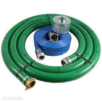 GRAINGER APPROVED Pump Hose Kit 4 Connect PVC Hose, 1ZNC4