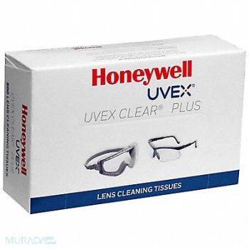 HONEYWELL UVEX Lens Tissue For All Safety Glasses PK400, 799EF3