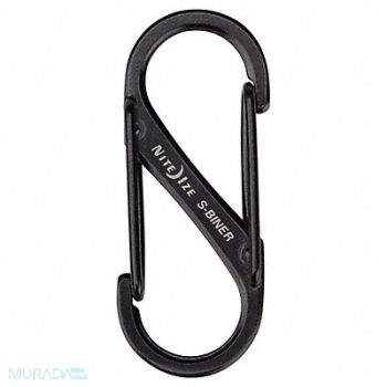NITE IZE Double Gated Carabiner 1-9/16 in PK2, 2EVK2