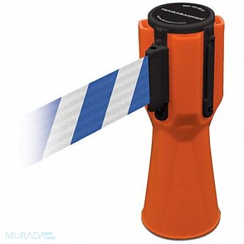TENSABARRIER Tensacone Topper Orange Belt Blue/White, 3YJA3