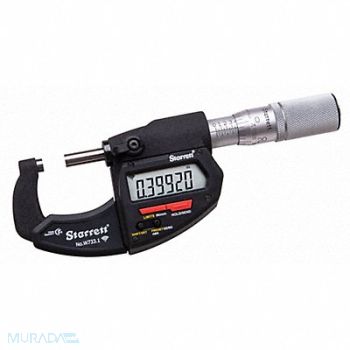 STARRETT Wireless Digital Micrometer, 783RC7