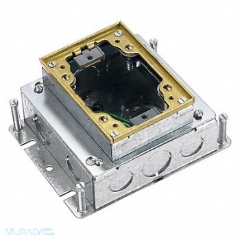 HUBBELL WIRING DEVICE-KELLEMS Floor Box, 808GT0