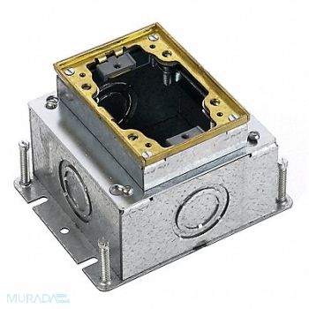 HUBBELL WIRING DEVICE-KELLEMS Floor Box, 808GT5