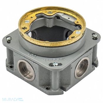 HUBBELL WIRING DEVICE-KELLEMS Floor Box, 808GT7