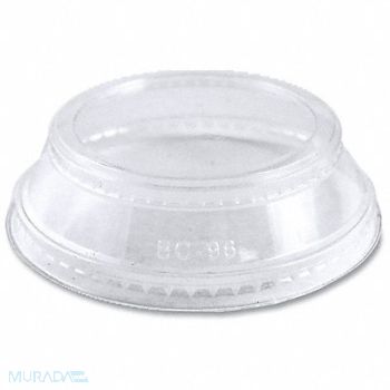 GRAINGER APPROVED Disp Cold Cup Lid 2oz-24 oz Clear PK1000, 799M68