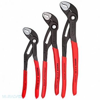 KNIPEX Water Pump Plier Set Dipped 3 Pcs, 2DYW8