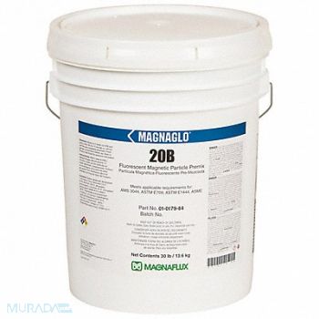 MAGNAFLUX Magnetic Particles 30 lb Pail, 6WZT7